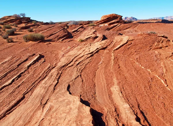 En klippformation i glen canyon — Stockfoto