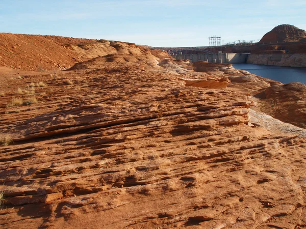 Rock formation in the glen canyon — Stock Photo, Image