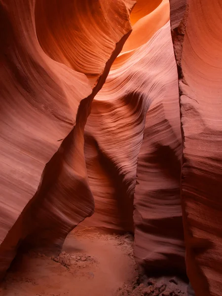 Niższe kanion antylopy w gniazdo, w pobliżu strony — Zdjęcie stockowe
