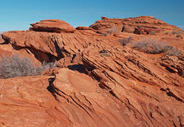 Una formazione rocciosa nel canyon glen — Foto Stock