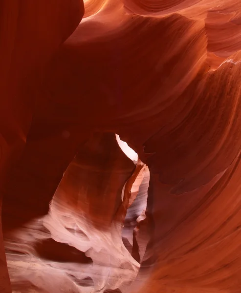 Il Canyon di Fessura d'Antelope più basso vicino a Pagina — Foto Stock