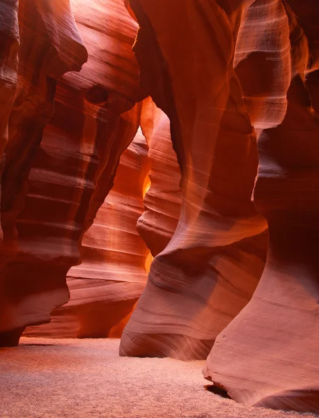 De bovenste antelope slot canyon in de buurt van pagina — Stockfoto