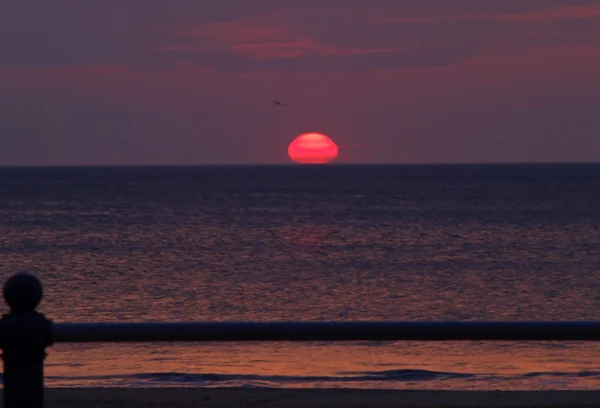 Sonnenaufgang am virginia beach — Stockfoto