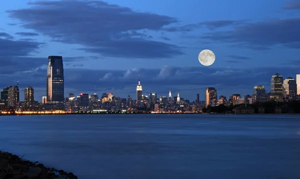 Skyline de new york city th — Fotografia de Stock