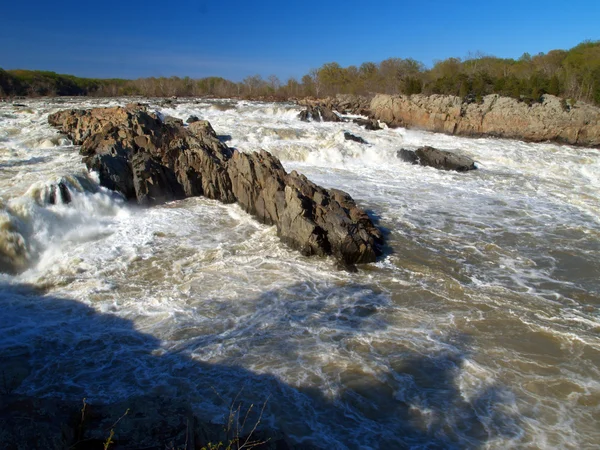 Potomac River - Great Falls National Park — Stock Photo, Image