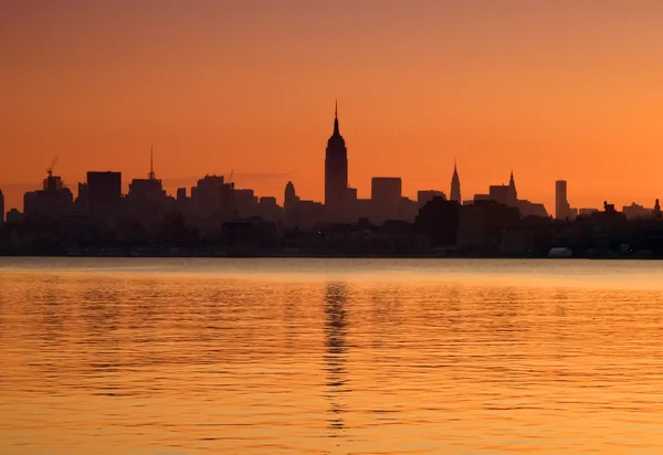 The New York City skylines — Stock Photo, Image