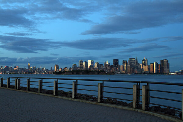 The New York City skyline