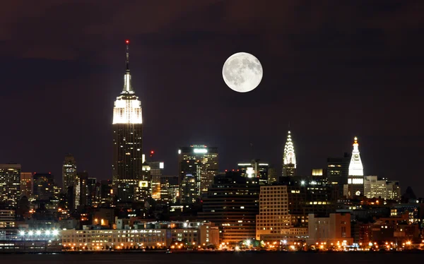 Th new Yorks skyline — Stockfoto