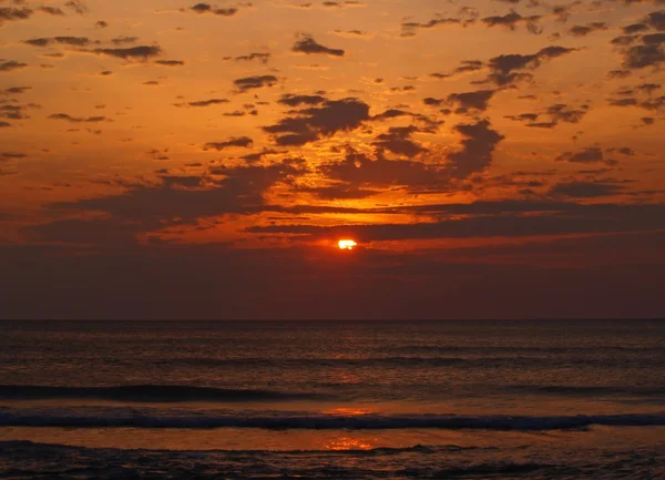 Ανατολή του ηλίου στην παραλία της Βιρτζίνια — Φωτογραφία Αρχείου