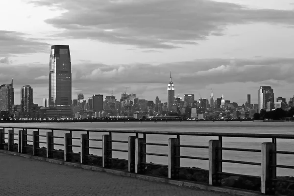 The New York City panorama — Stock fotografie