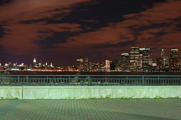 De skyline van New York City — Stockfoto