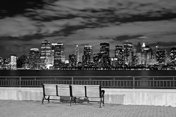 The New York City panorama — Stock fotografie