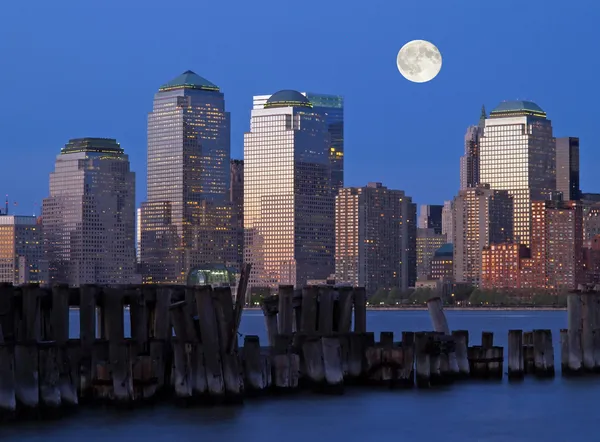 Th Ciudad de Nueva York Skyline —  Fotos de Stock