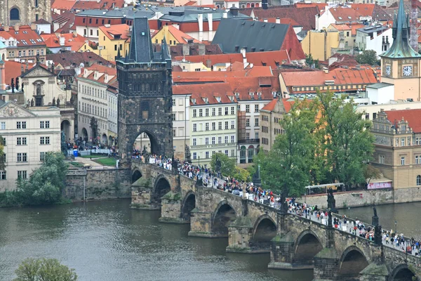 La vista aerea di Praga — Foto Stock