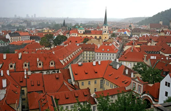 La vista aérea de Praga —  Fotos de Stock
