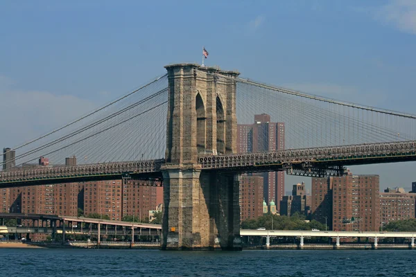 Il ponte di Brooklyn — Foto Stock