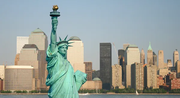 La Estatua de la Libertad — Foto de Stock