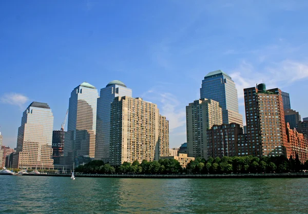 De skyline van New York City — Stockfoto