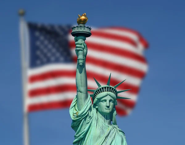 La Estatua de la Libertad — Foto de Stock