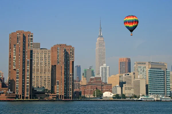 The New York City skyline — Stock Photo, Image