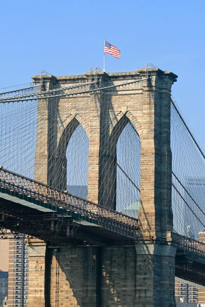 El puente de Brooklyn — Foto de Stock