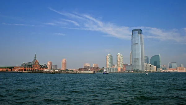 The Jersey City skyline — Stock Photo, Image