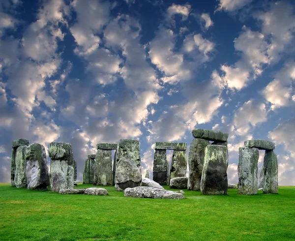 O Stonehenge no Reino Unido — Fotografia de Stock