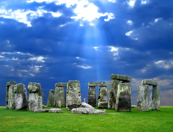 O Stonehenge no Reino Unido — Fotografia de Stock