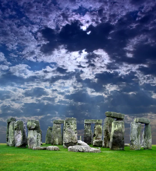 O Stonehenge no Reino Unido — Fotografia de Stock