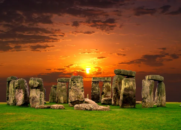 El Stonehenge en el Reino Unido — Foto de Stock