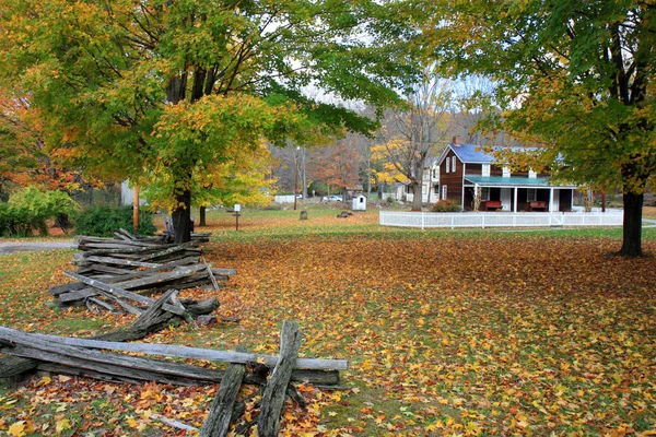 Histórico pueblo de Millbrook — Foto de Stock