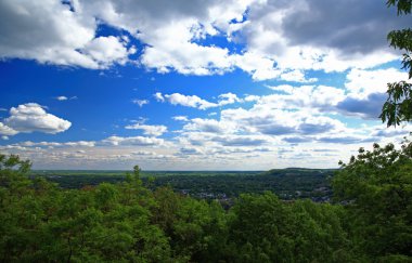 gökyüzü ve peyzaj