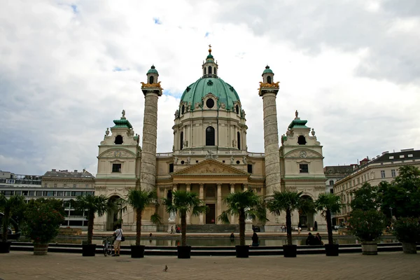 Die kulisse der stadt wien — Stockfoto