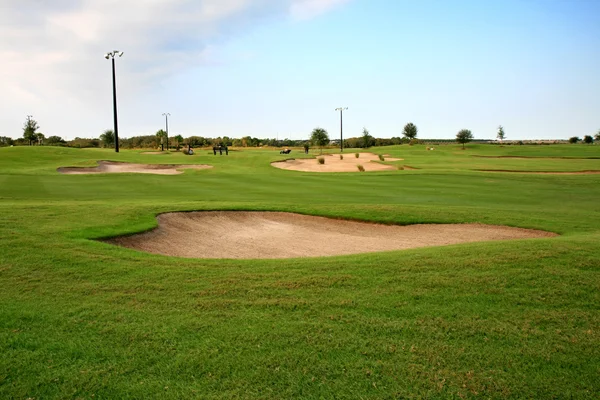 Un campo de golf resort — Foto de Stock