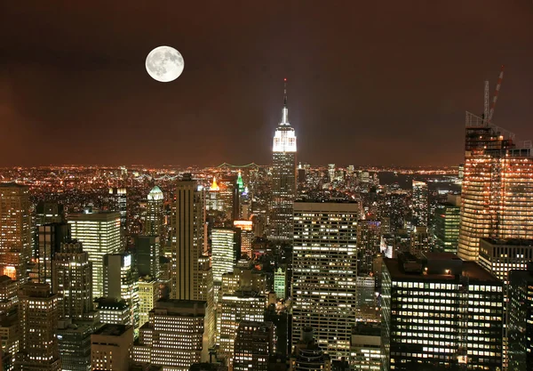 Skyline du centre-ville de New York — Photo