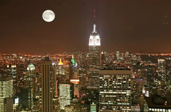 New York City midtown skyline — Stock Photo, Image
