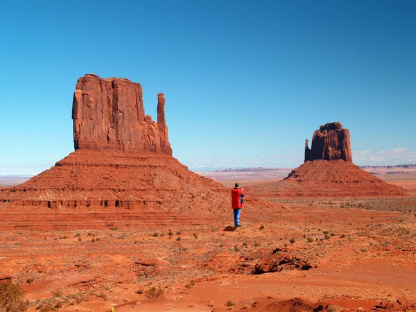 Monument valley v Arizoně — Stock fotografie