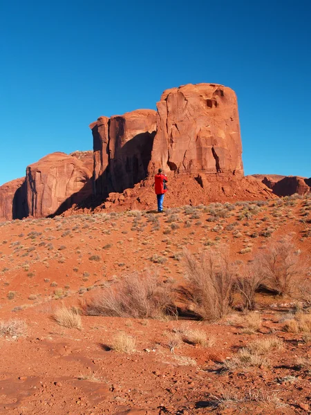 O Vale do Monumento no Arizona — Fotografia de Stock