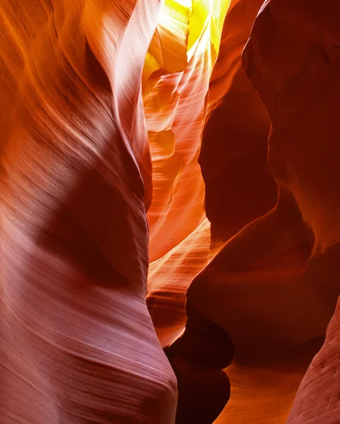 De bovenste antelope slot canyon in de buurt van pagina — Stockfoto