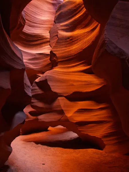 Le Canyon de la Fente Antelope supérieur près de Page — Photo