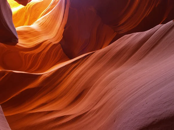 Il Canyon di Fessura di Antelope più basso — Foto Stock