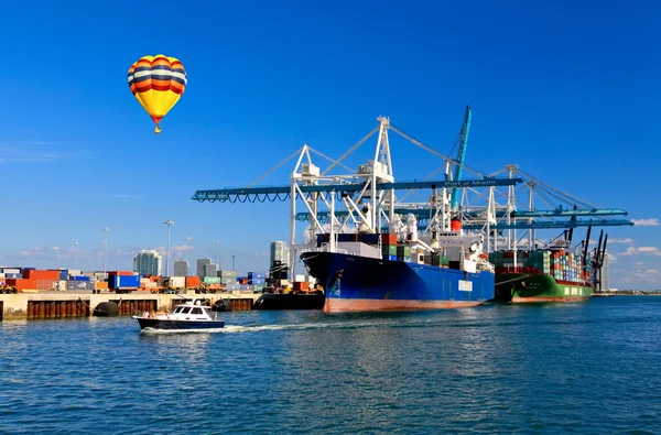 The Port of Miami — Stock Photo, Image