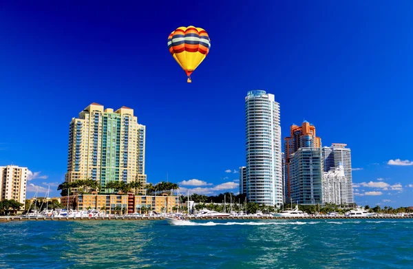 Højhusene i Miami Beach - Stock-foto