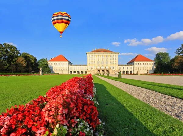 El jardín real en el Palacio de Nymphenburg —  Fotos de Stock