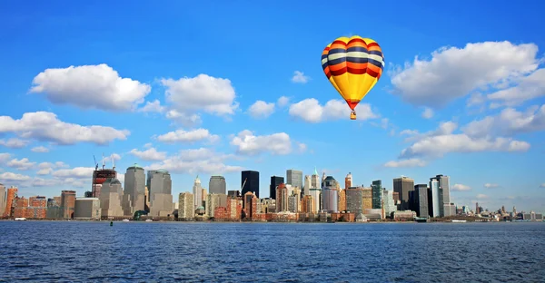 Lägre manhattan skyline — Stockfoto