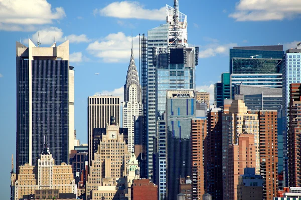 El horizonte del centro de Manhattan —  Fotos de Stock