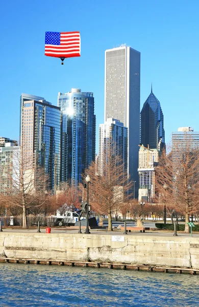 Los edificios altos de Chicago — Foto de Stock