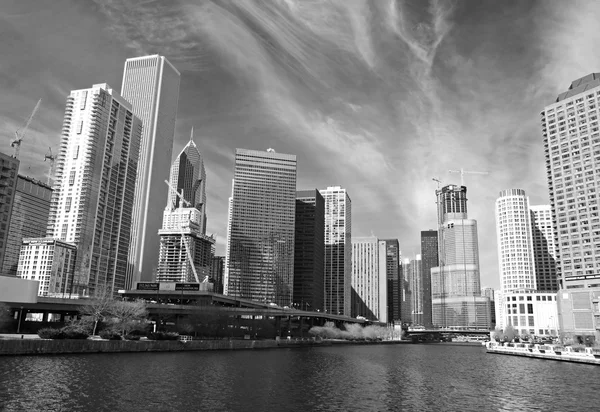 The Chicago skyline — Stock Photo, Image