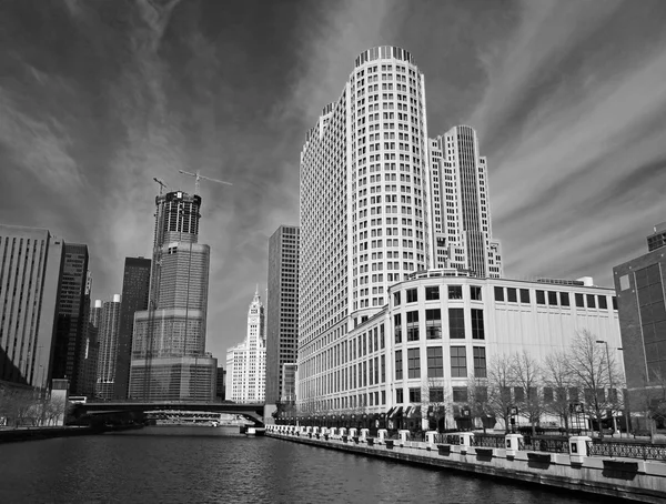 De skyline van chicago — Stockfoto