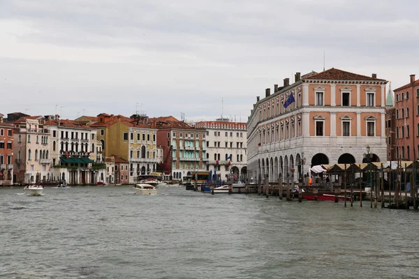 Het grote kanaal in Venetië — Stockfoto